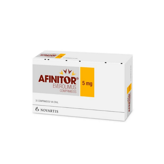 Afinitor 5 mg Caja c/30 Comprimidos