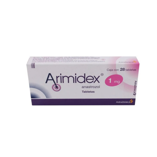 Arimidex 1 mg Caja c/28 Tabletas