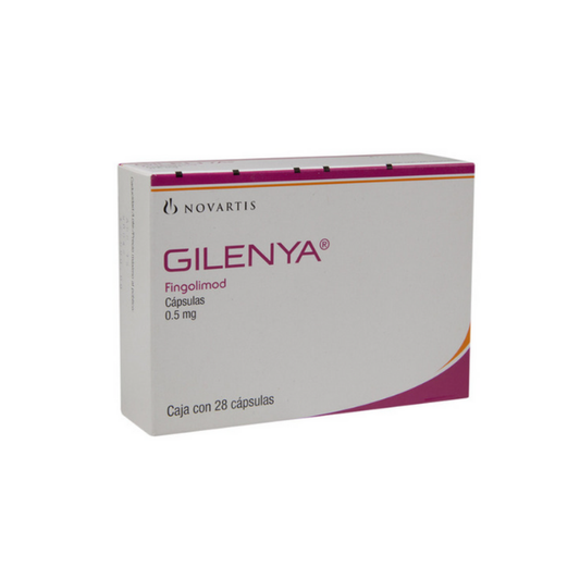 Gilenya 0.5 mg Caja c/28 Cápsulas