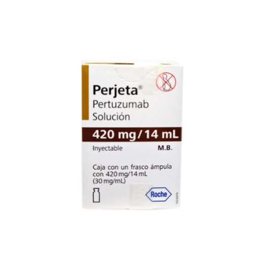 Perjeta Caja con FAM 420 mg en 14 ml (30 mg/ml)