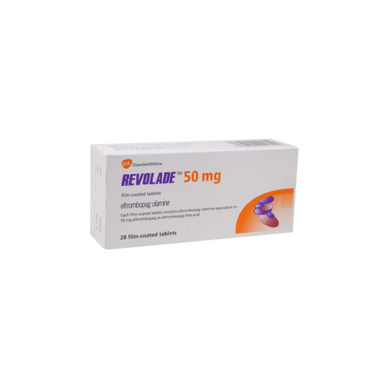 Revolade 25 mg Caja c/28 Tabletas