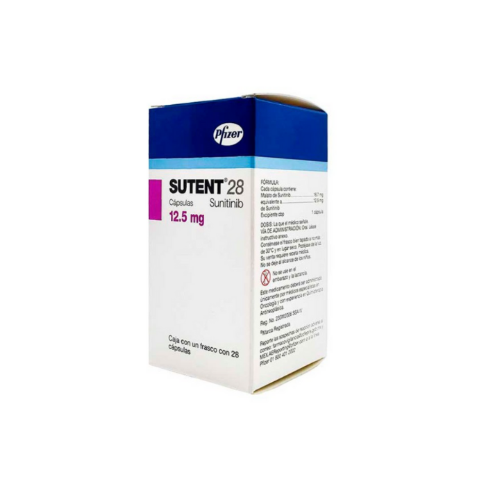 Sutent 28 12.5 mg Caja c/28 Cápsulas