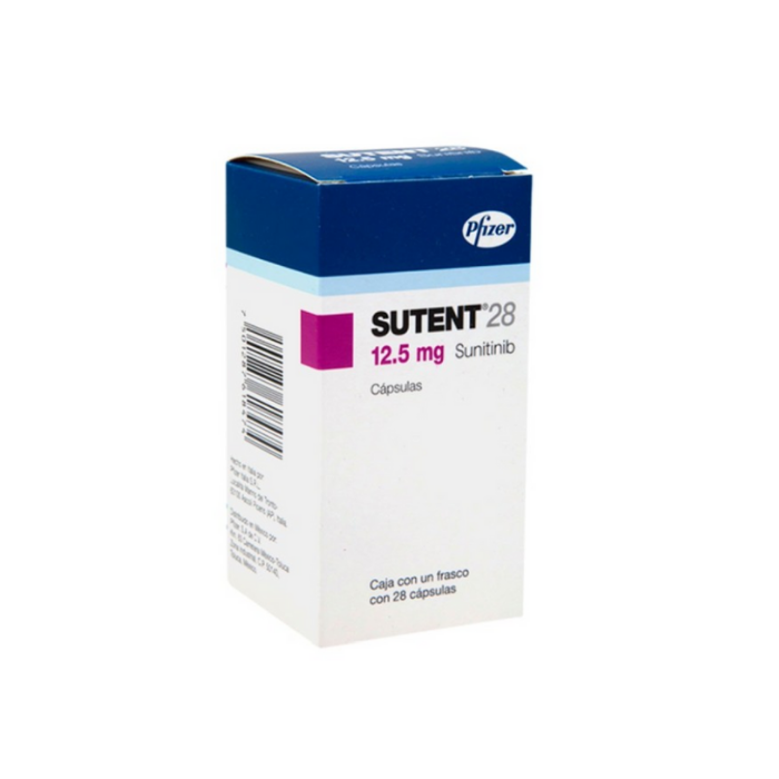 Sutent 28 12.5 mg Caja c/28 Cápsulas