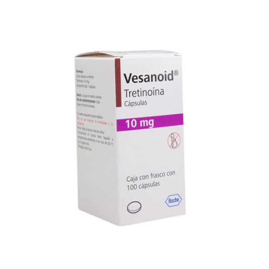 Vesanoid 10 mg Caja con Frasco c/100 Cápsulas